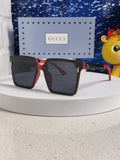 Gucci Polarized Square Silver Lens Sunglasses for Men & Women - 357878