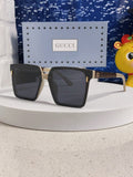 Gucci Polarized Square Silver Lens Sunglasses for Men & Women - 357879