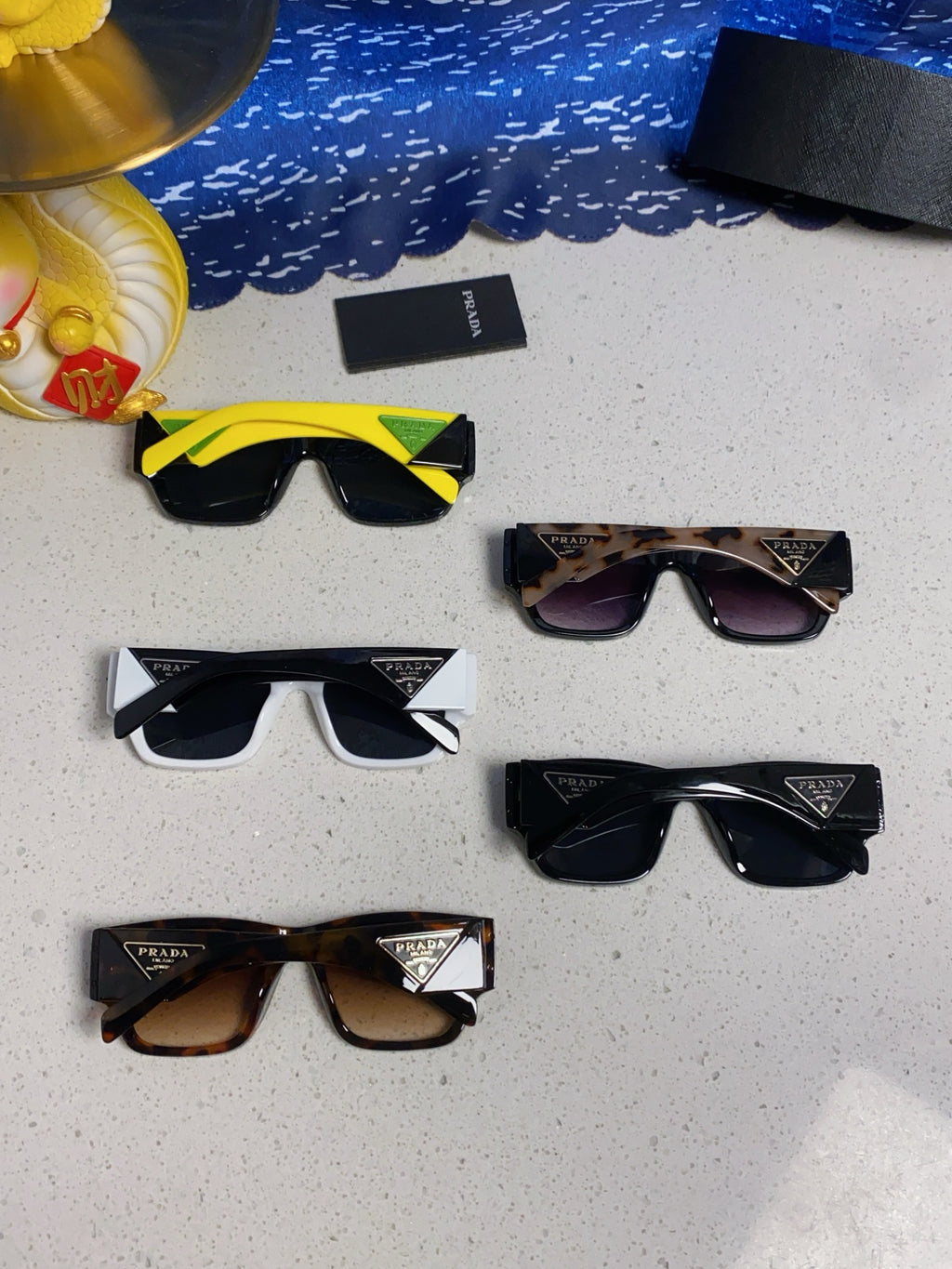 Prada Fashion Silver Lens Sunglasses for Men & Women - 358429 - detail image 10