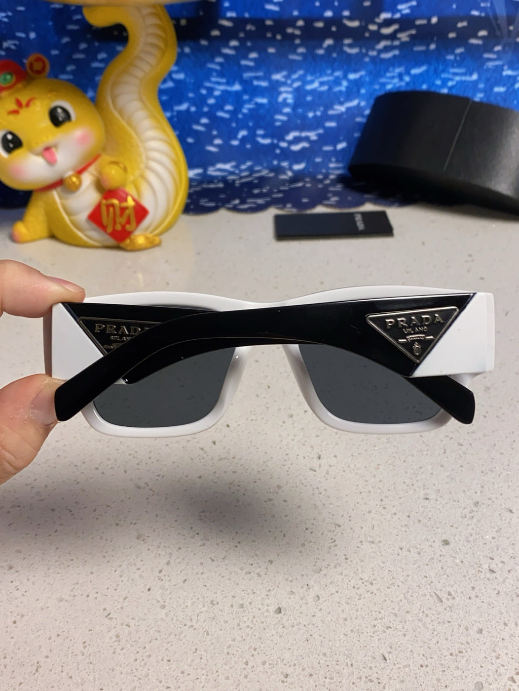 Prada Fashion Silver Lens Sunglasses for Men & Women - 358427 - detail image 5