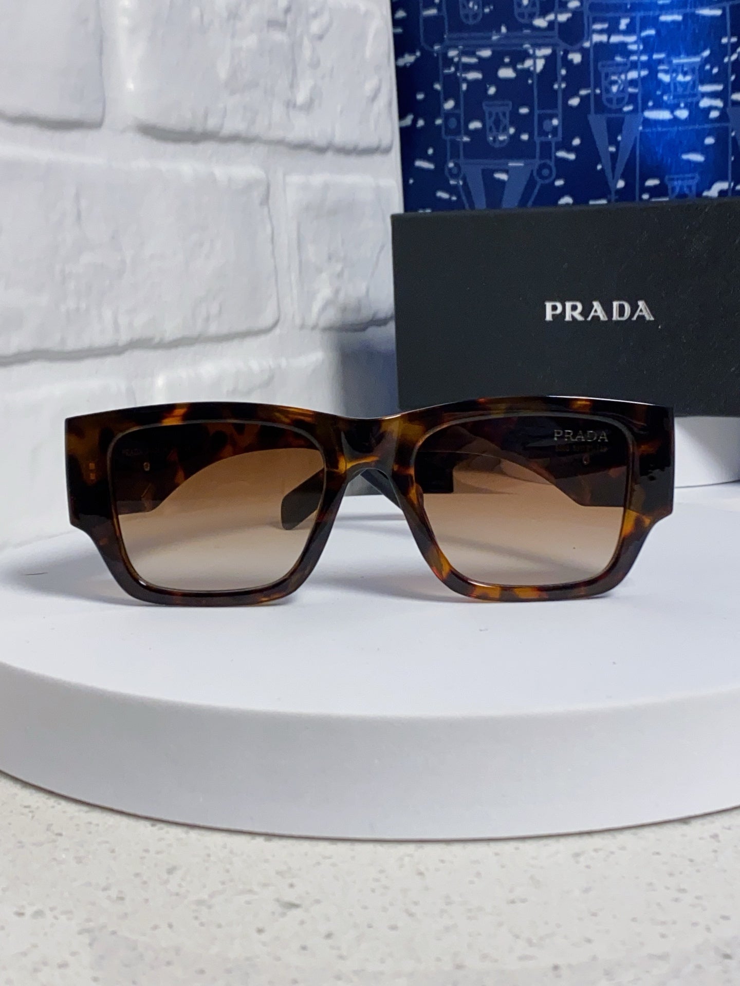 Prada Fashion Brown Lens Sunglasses for Men & Women - 358428 - detail image 3