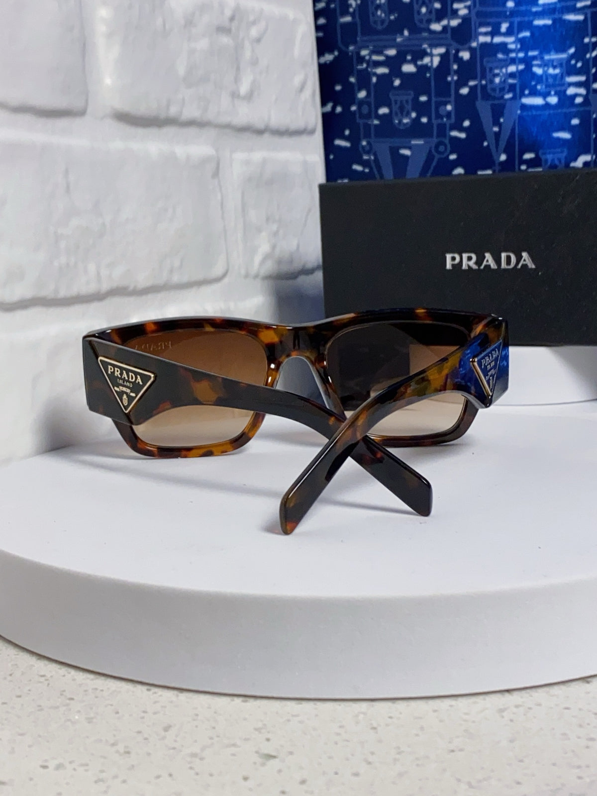 Prada Fashion Brown Lens Sunglasses for Men & Women - 358428 - detail image 4