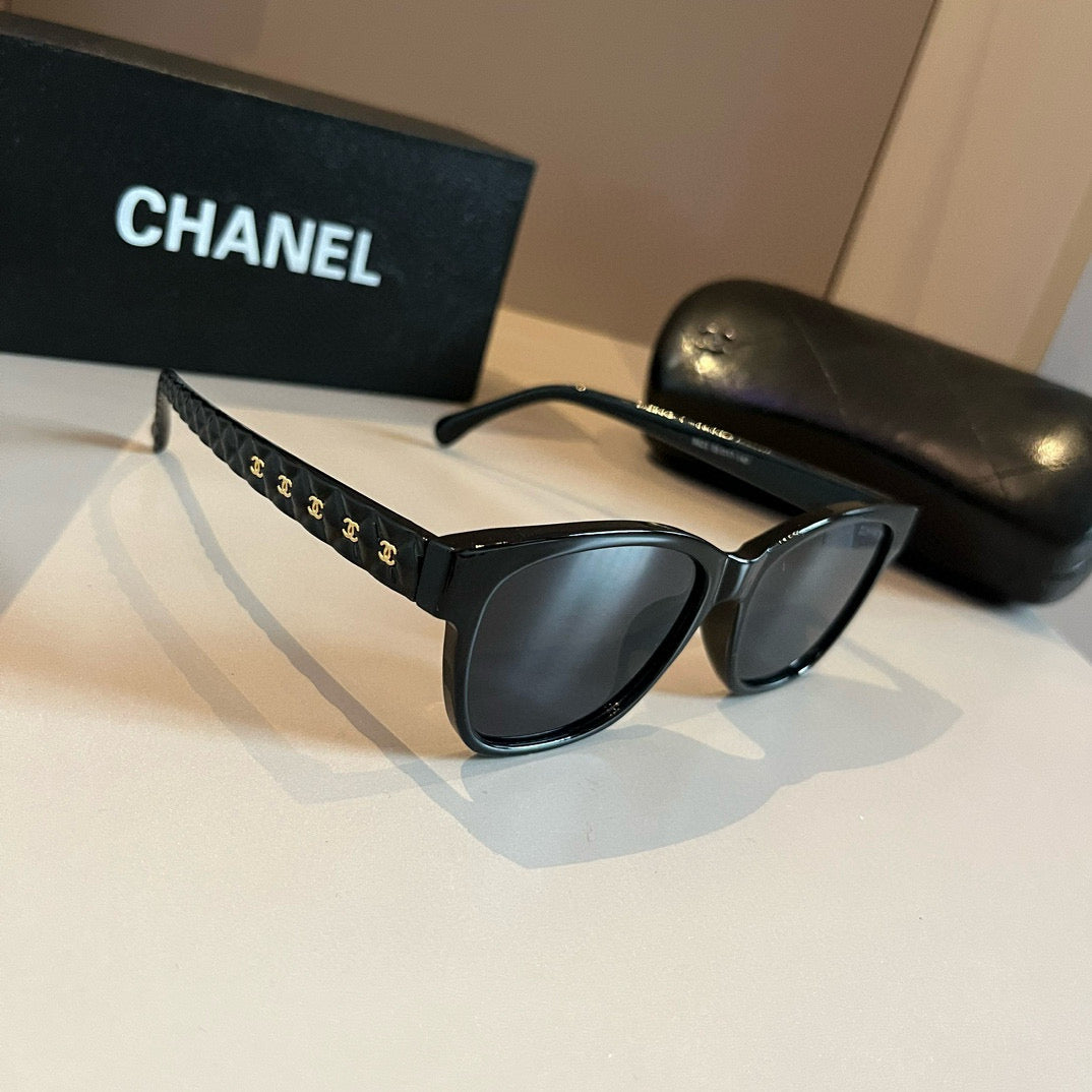 Chanel Fashion Gold Lens Sunglasses for Men & Women - 382197