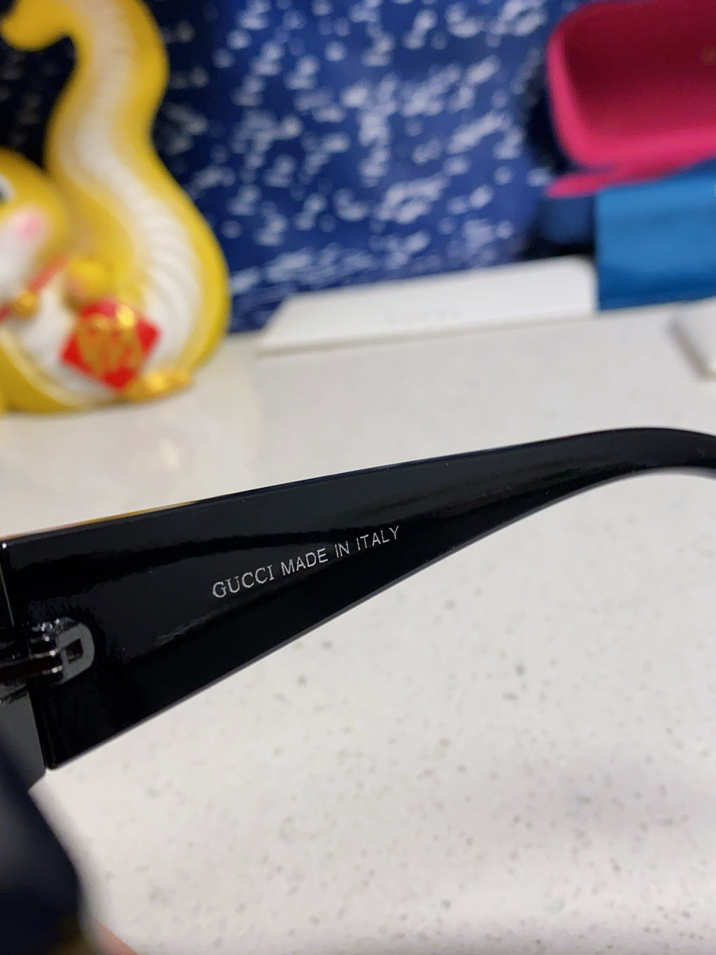 Gucci Cat-Eye Silver Lens Sunglasses for Men & Women - 132222 - detail image 8