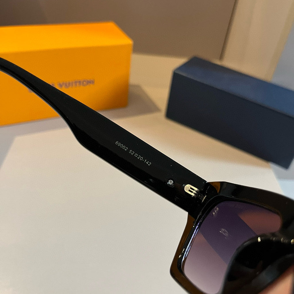 Louis Vuitton Metal Fashion Gold Lens Sunglasses for Men & Women - 381924 - detail image 9