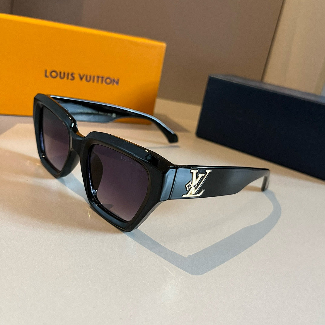 Louis Vuitton Metal Fashion Gold Lens Sunglasses for Men & Women - 381924 - detail image 3