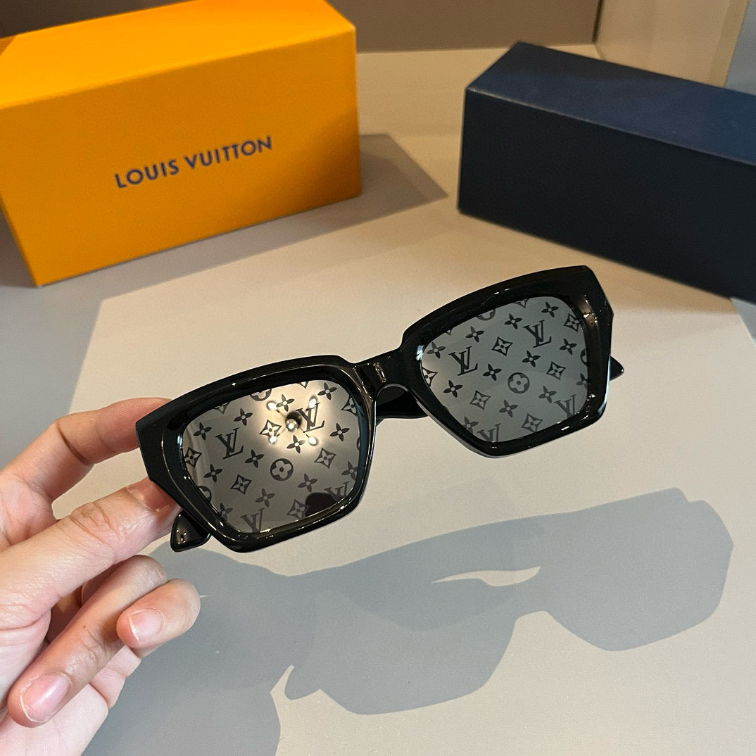 Louis Vuitton Metal Fashion Gold Lens Sunglasses for Men & Women - 381925 - detail image 6
