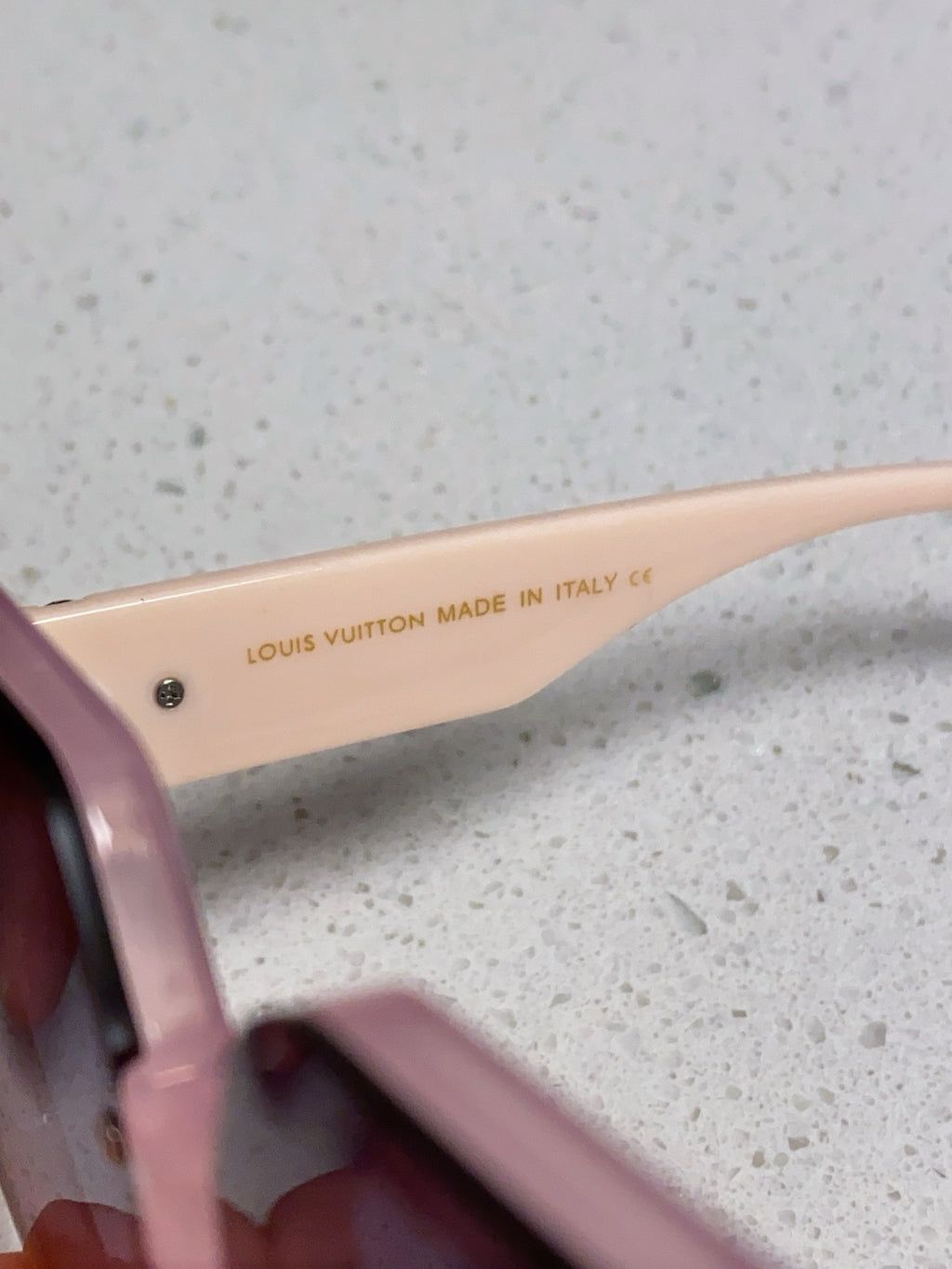 Louis Vuitton Polarized Oversized Red Lens Sunglasses for Women - 381775 - detail image 8