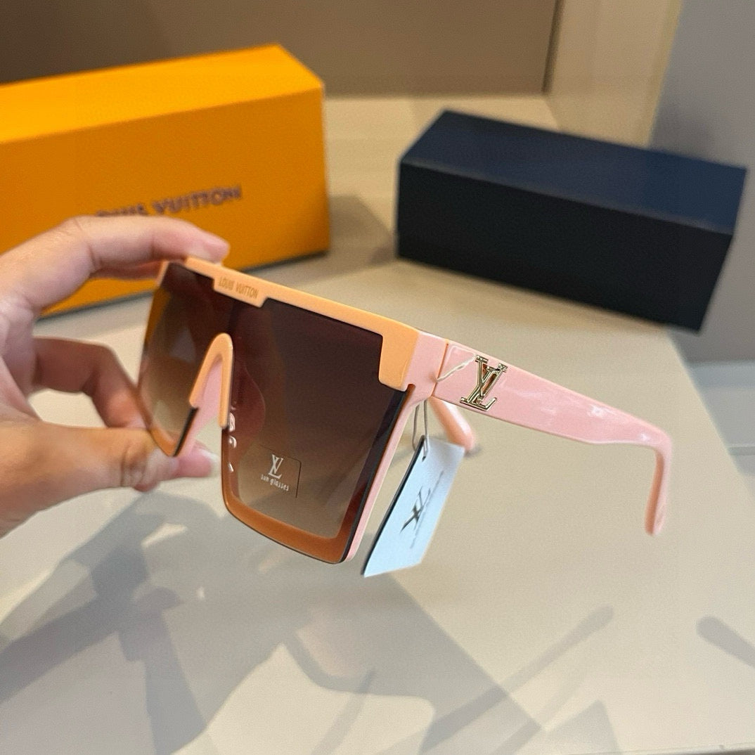 Louis Vuitton Fashion Gold Lens Sunglasses for Men - detail image 6