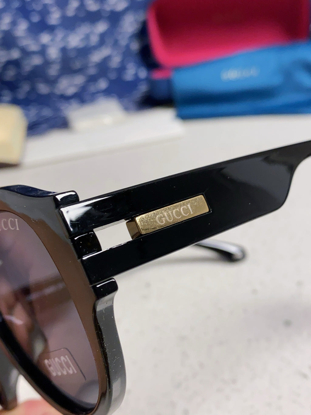 Gucci Aviator Silver Lens Sunglasses for Men & Women - 398289 - detail image 7