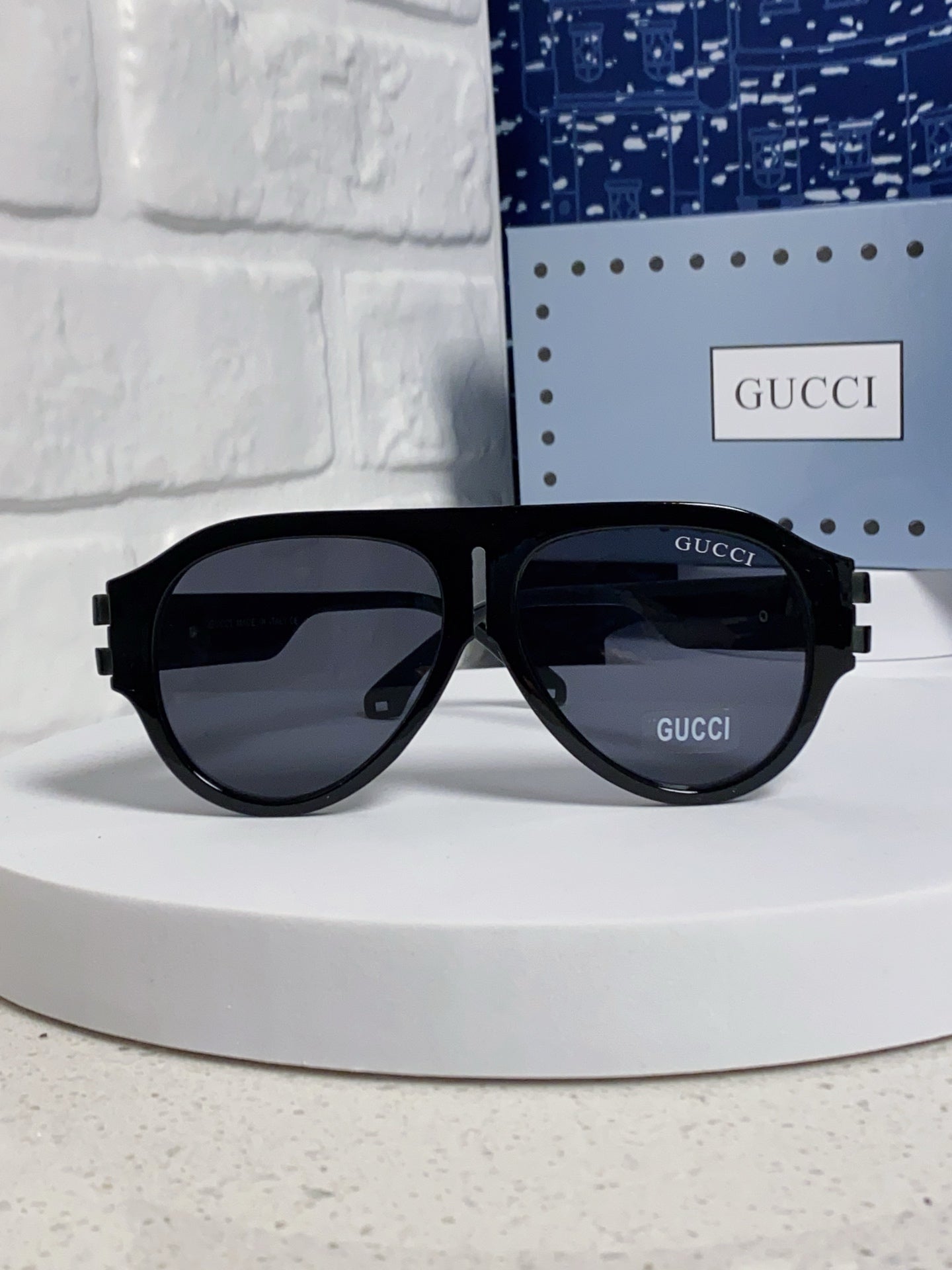Gucci Aviator Silver Lens Sunglasses for Men & Women - 158269 - detail image 2