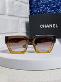 Chanel Polarized Square Brown Lens Sunglasses for Women - 398495