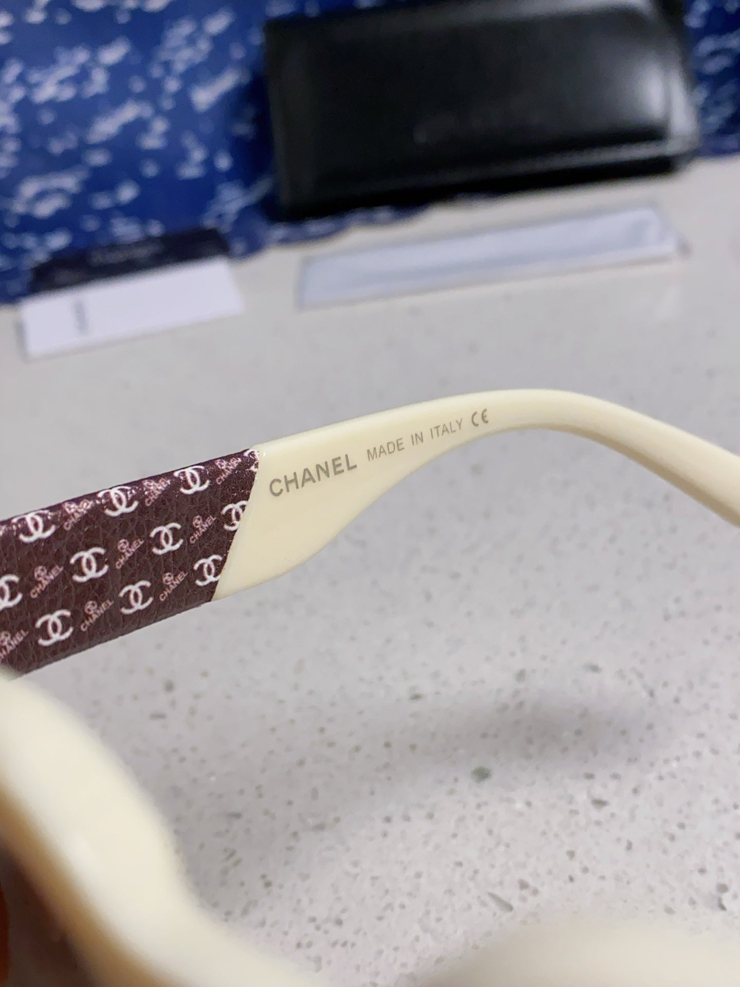 Chanel Polarized Square Brown Lens Sunglasses for Women - 398497 - detail image 8