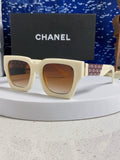 Chanel Polarized Square Brown Lens Sunglasses for Women - 398497