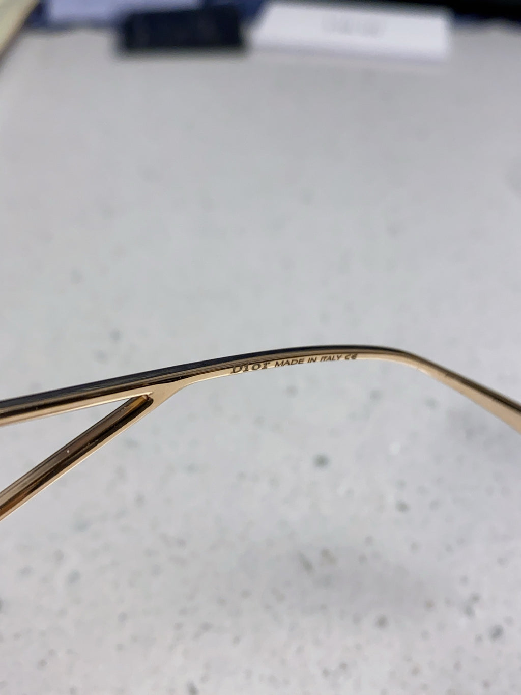 Dior 30MONTAIGNE Lightweight Rimless Gray Lens Sunglasses for Men & Women - detail image 8