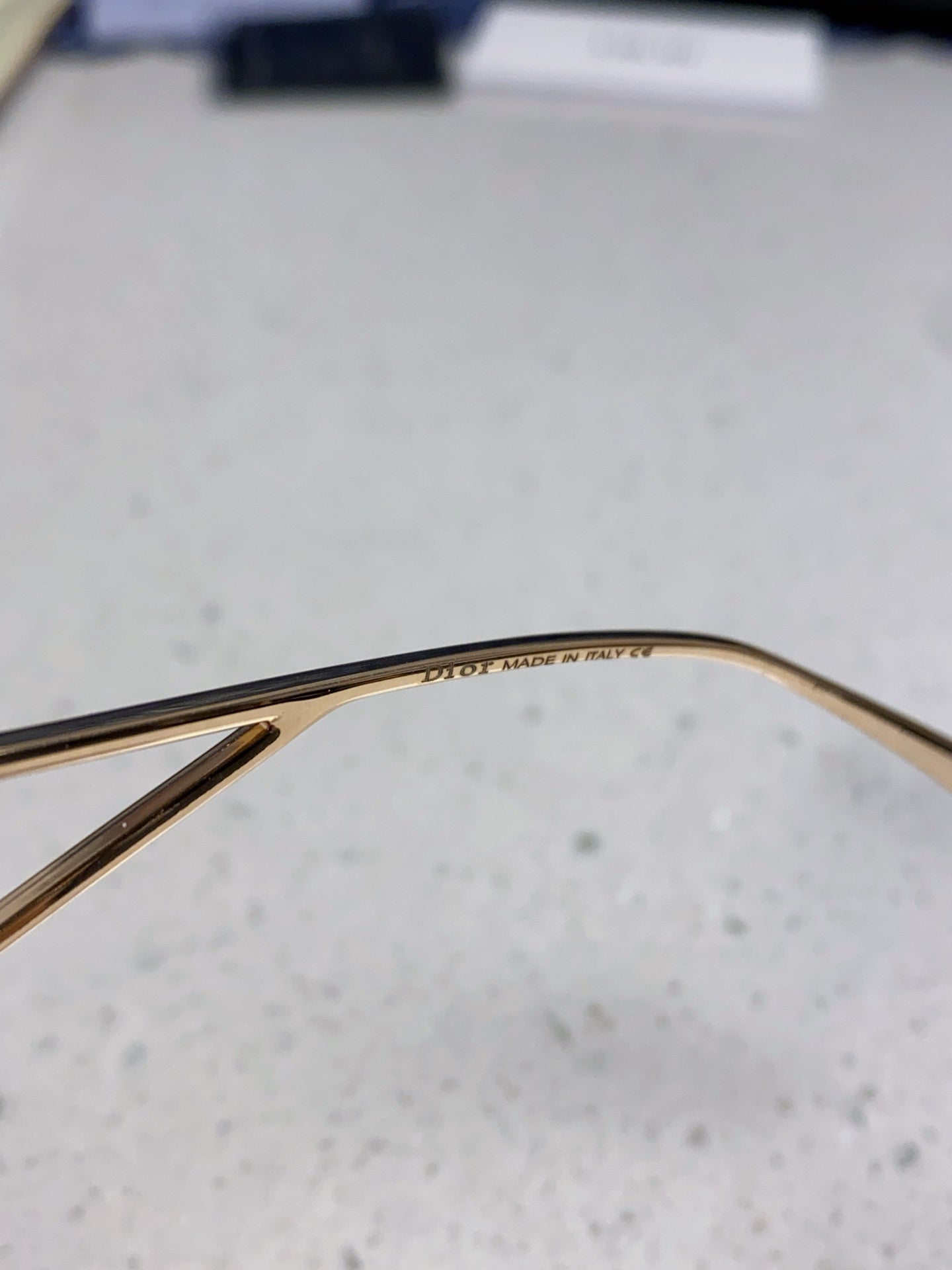 Dior 30MONTAIGNE Lightweight Rimless Gray Lens Sunglasses for Men & W - 415461 - detail image 8