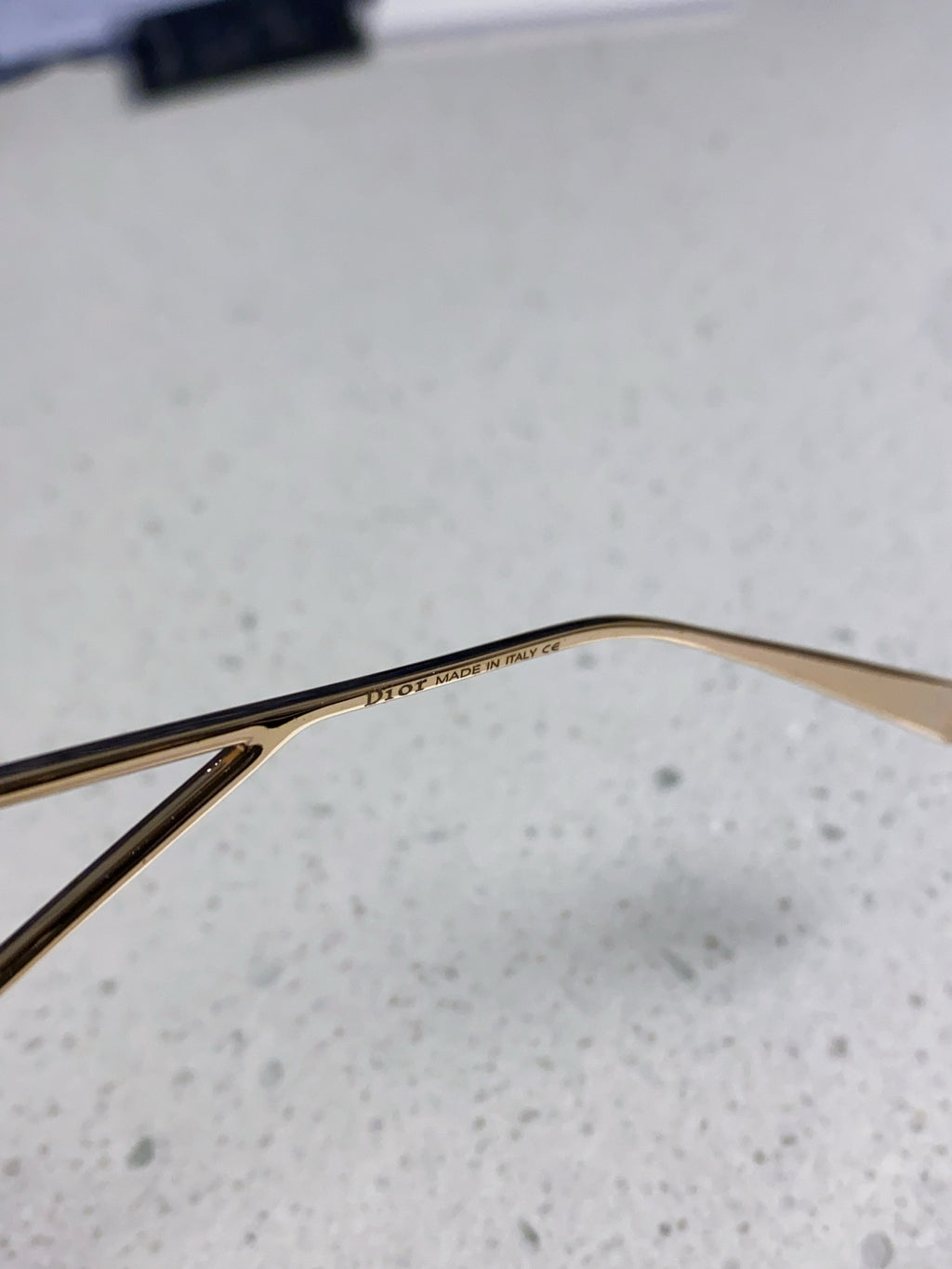 Dior 30MONTAIGNE Lightweight Rimless Blue Lens Sunglasses for Men & Women - detail image 8