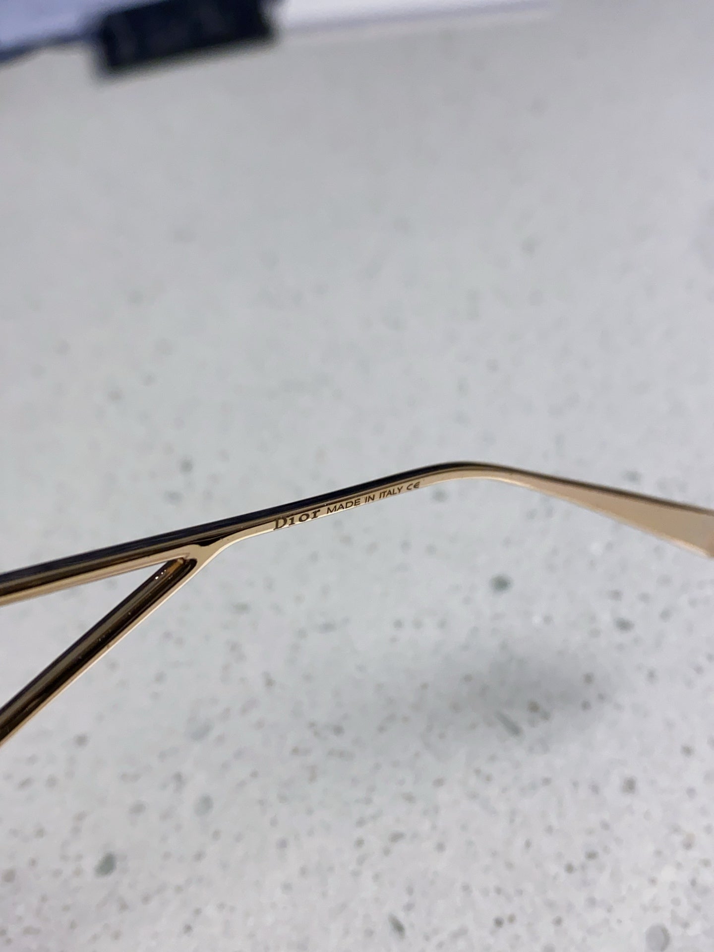 Dior 30MONTAIGNE Lightweight Rimless Blue Lens Sunglasses for Men & W - 867126 - detail image 8