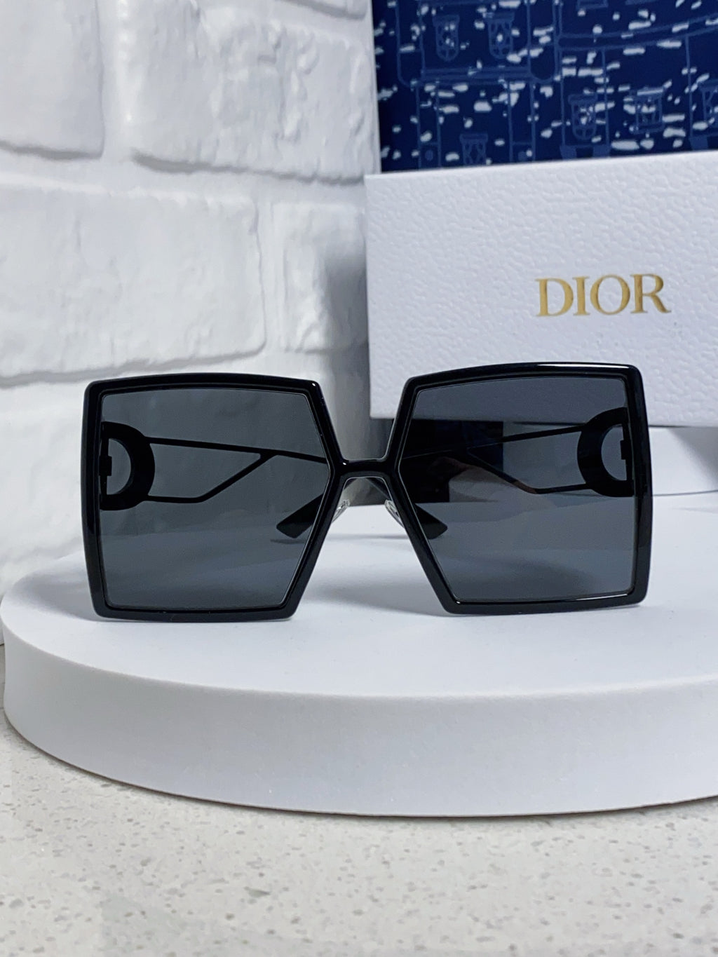 Dior Square Brown Lens Sunglasses for Women - 449130 - detail image 2
