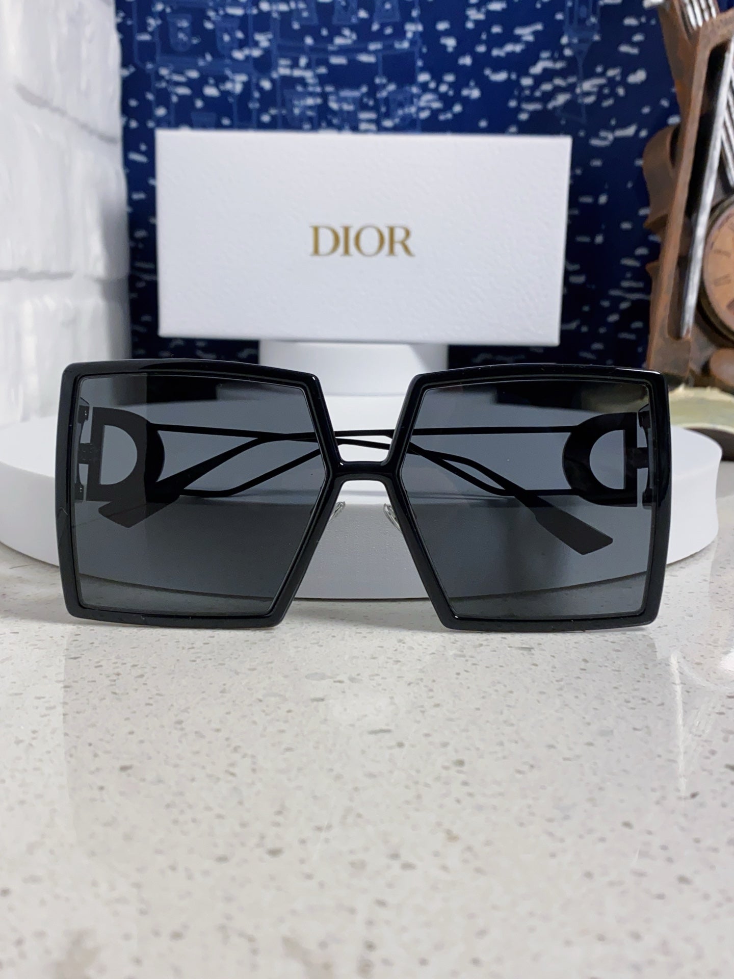 Dior Square Brown Lens Sunglasses for Women - 415412 - detail image 7