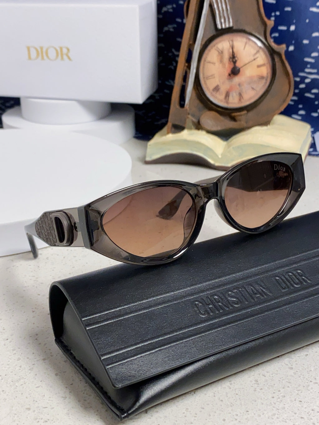 Dior Polarized Fashion Silver Lens Sunglasses for Women - 415463 - detail image 10