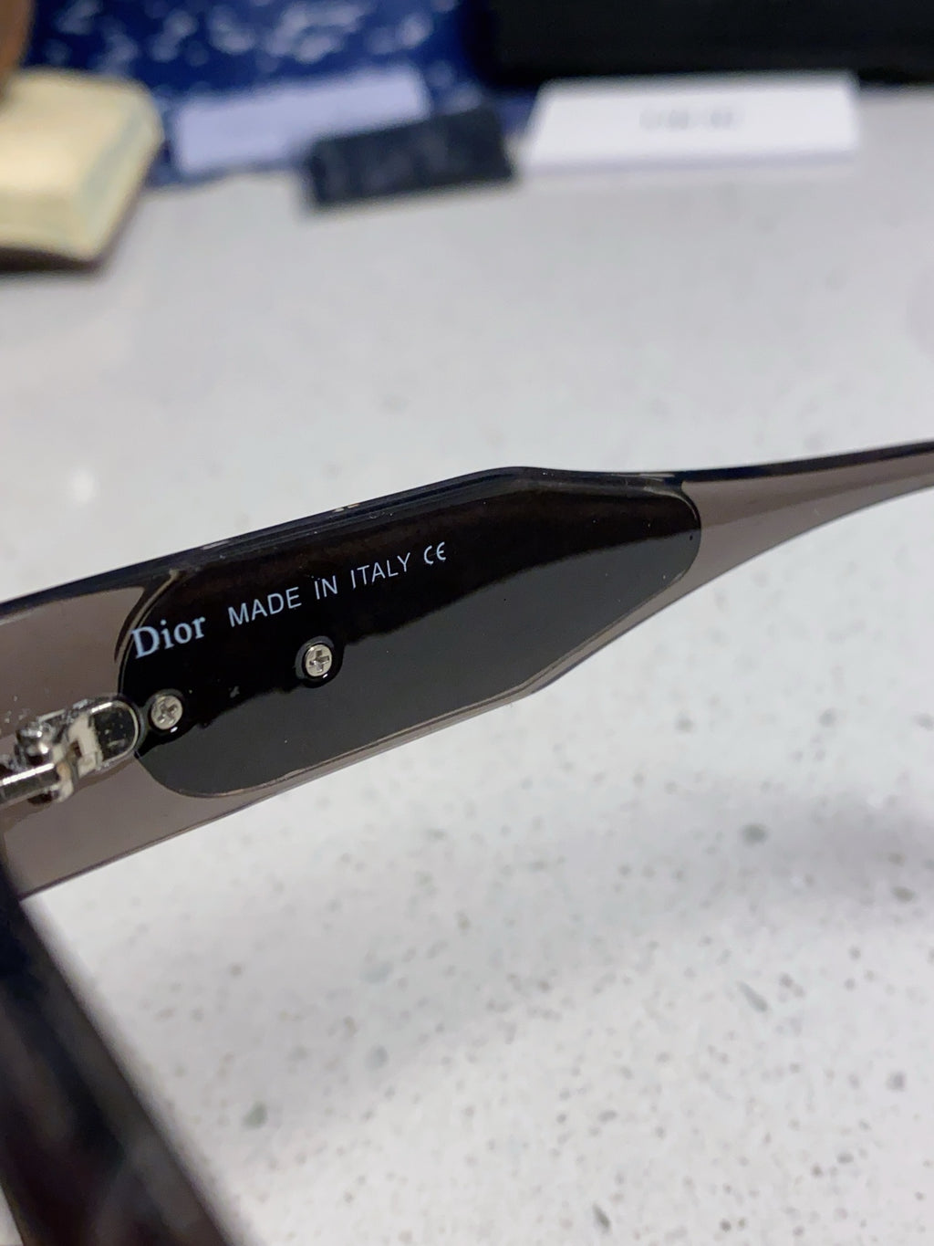 Dior Polarized Fashion Silver Lens Sunglasses for Women - 415463 - detail image 8