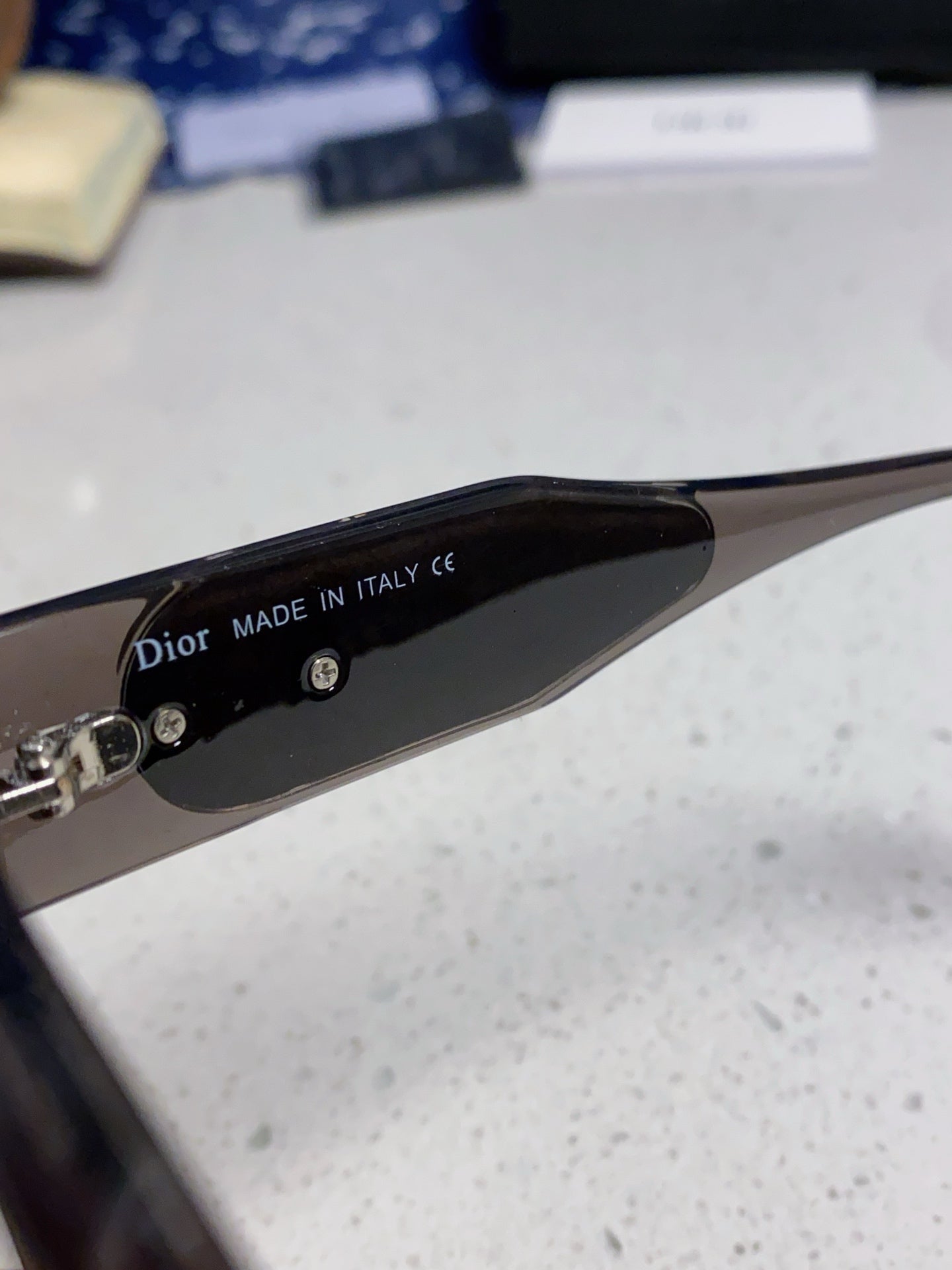 Dior Polarized Fashion Silver Lens Sunglasses for Women - 415463 - detail image 8
