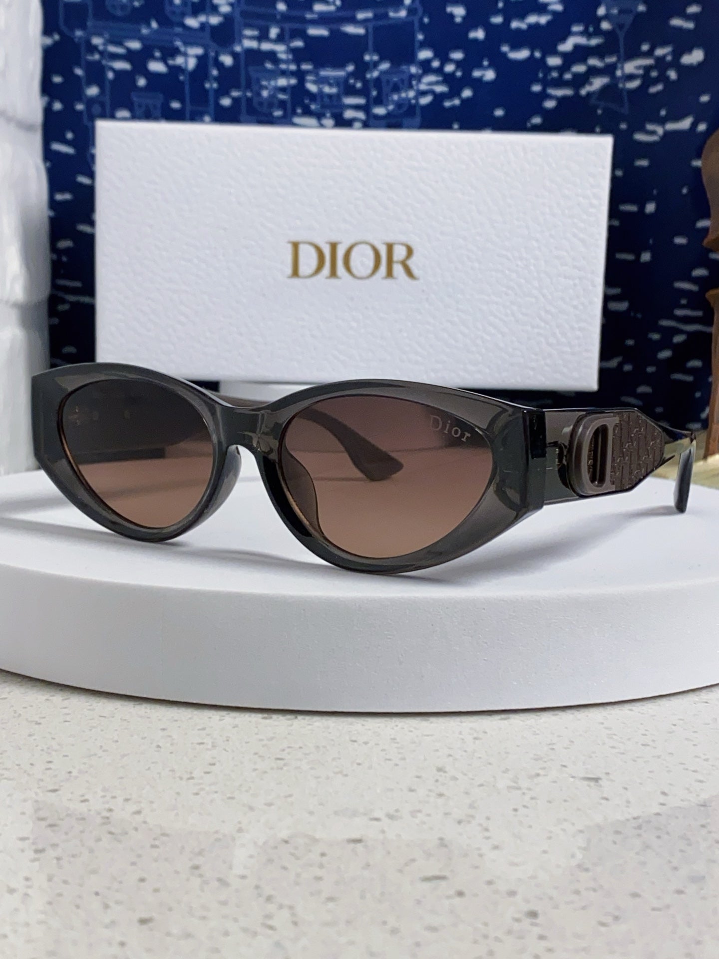 Dior Polarized Fashion Silver Lens Sunglasses for Women - 415463