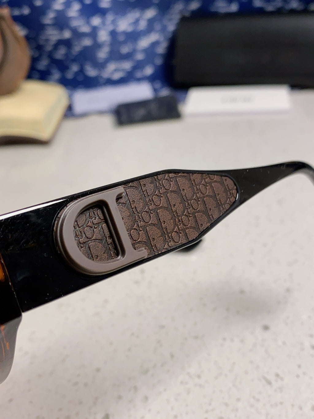 Dior Polarized Fashion Silver Lens Sunglasses for Women - 415465 - detail image 7