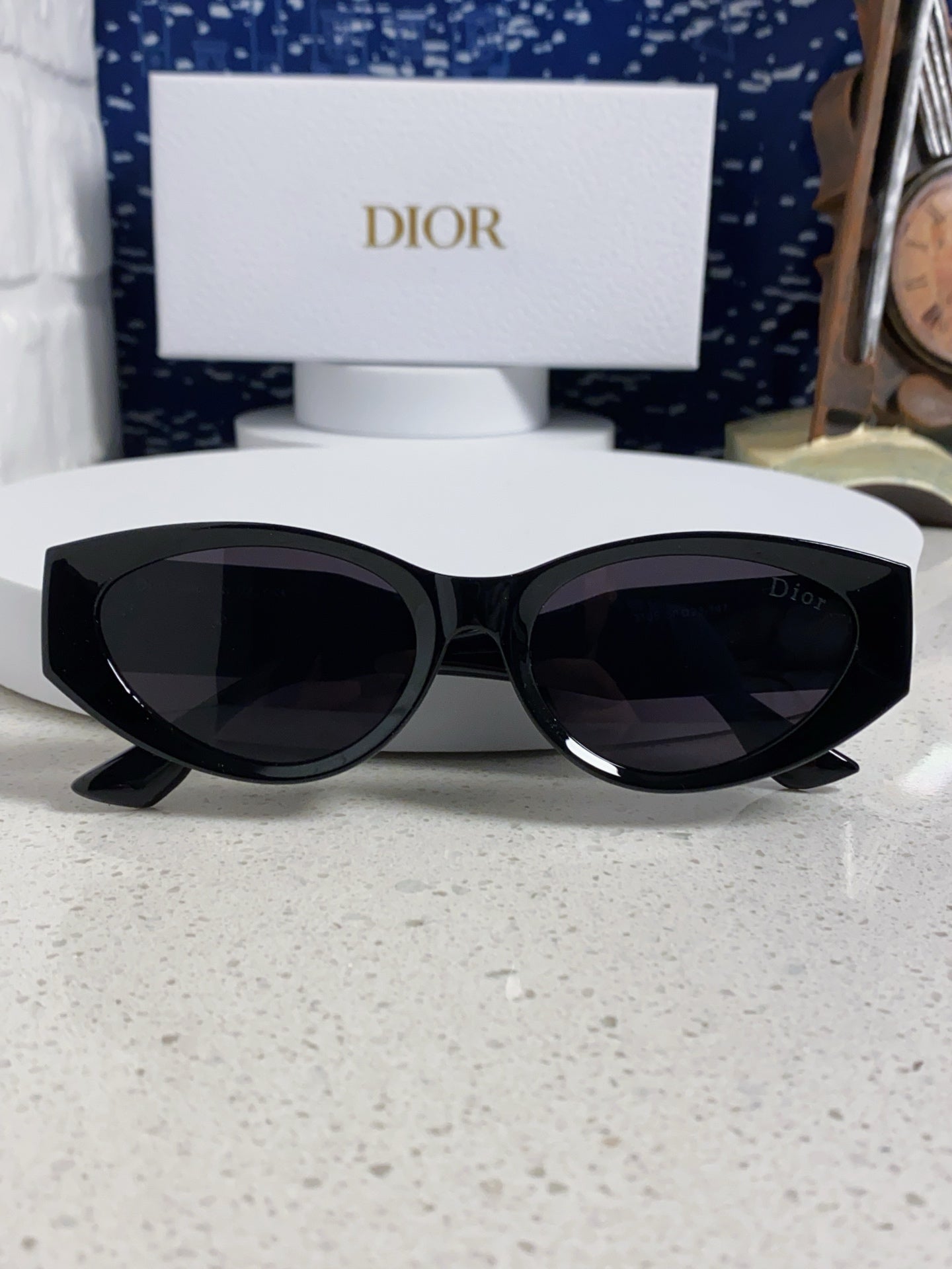 Dior Polarized Fashion Black Lens Sunglasses for Women - 415466 - detail image 9