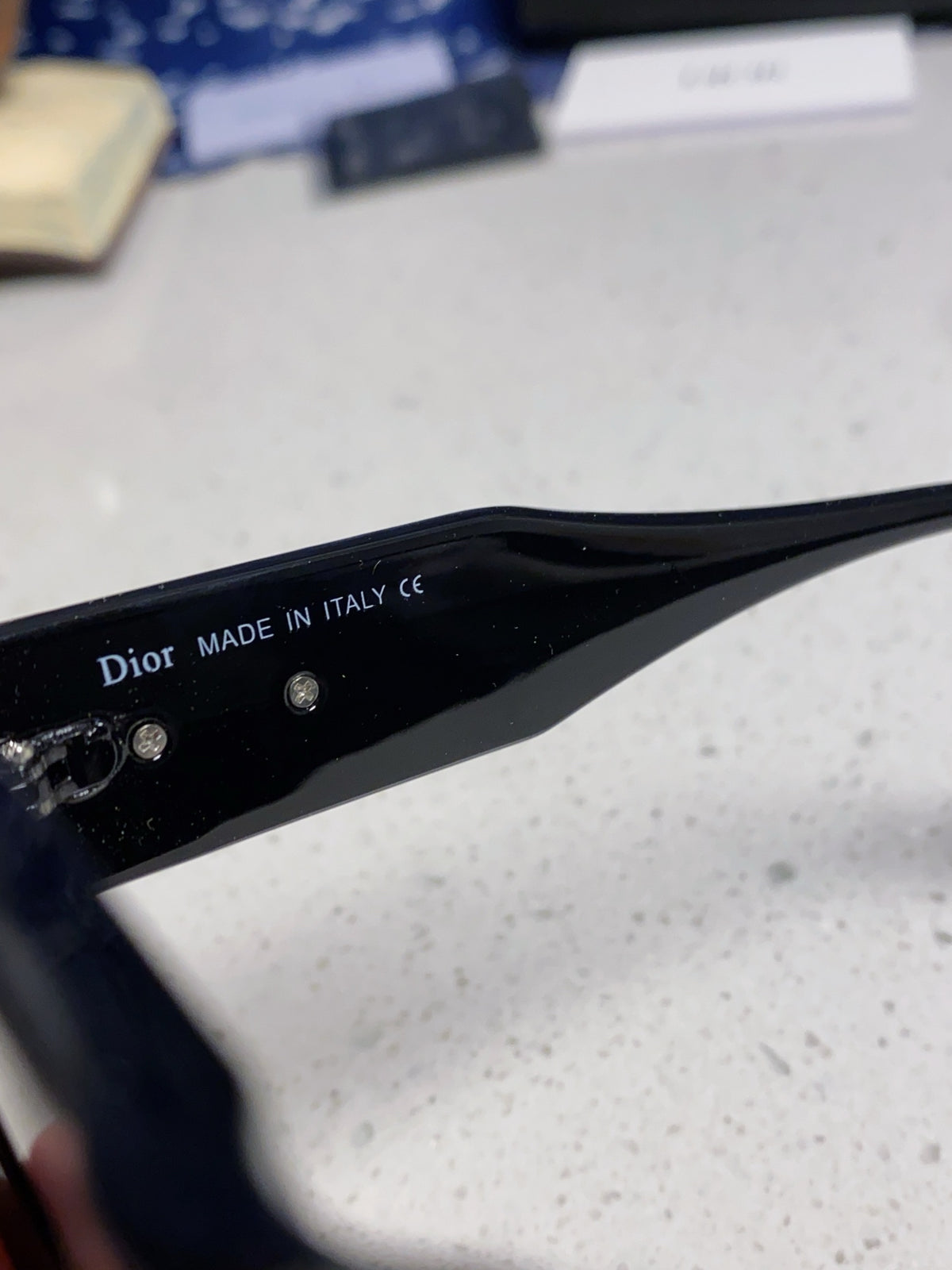 Dior Polarized Fashion Black Lens Sunglasses for Women - 431739 - detail image 8