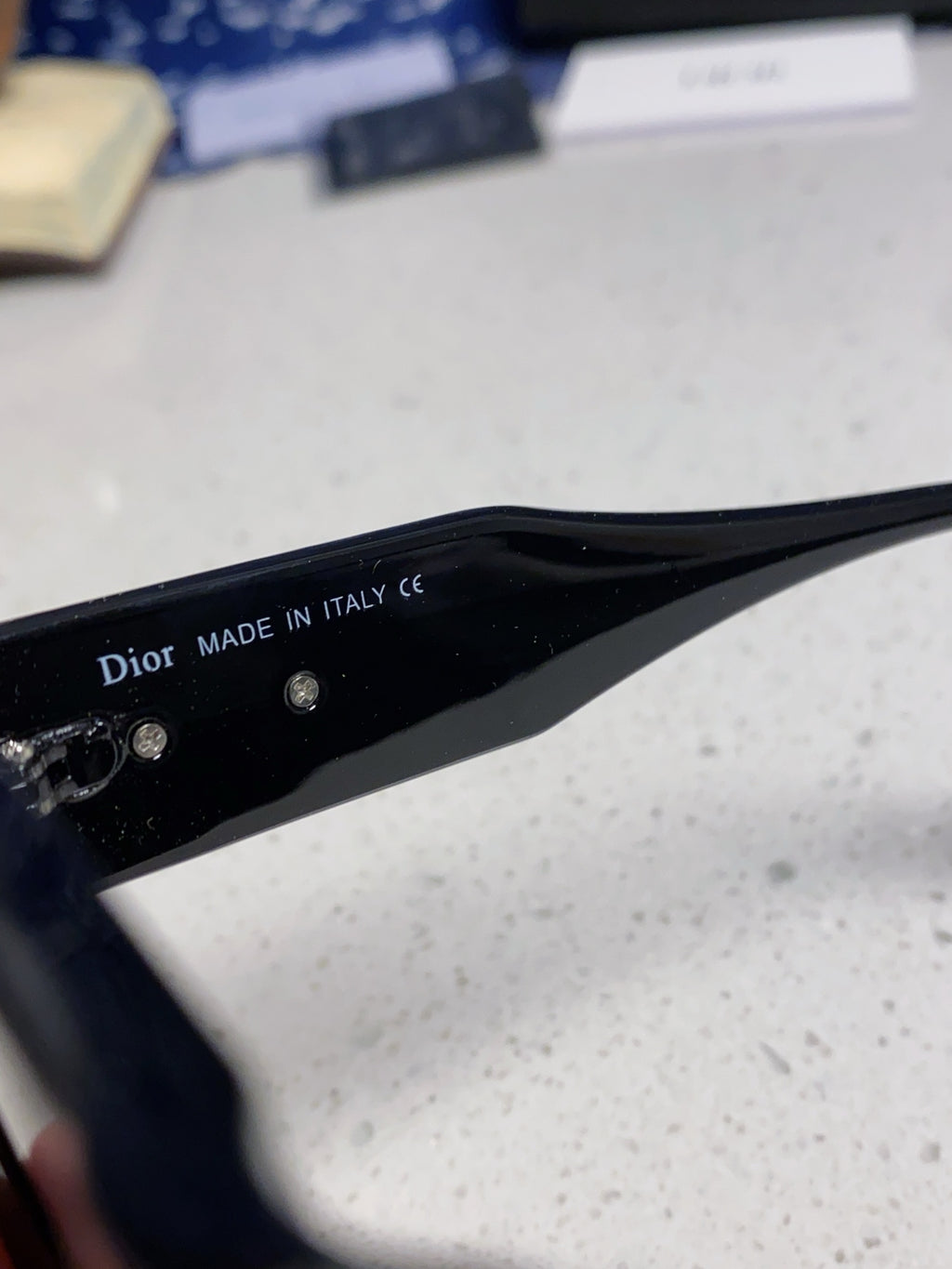 Dior Polarized Fashion Black Lens Sunglasses for Women - 415466 - detail image 8
