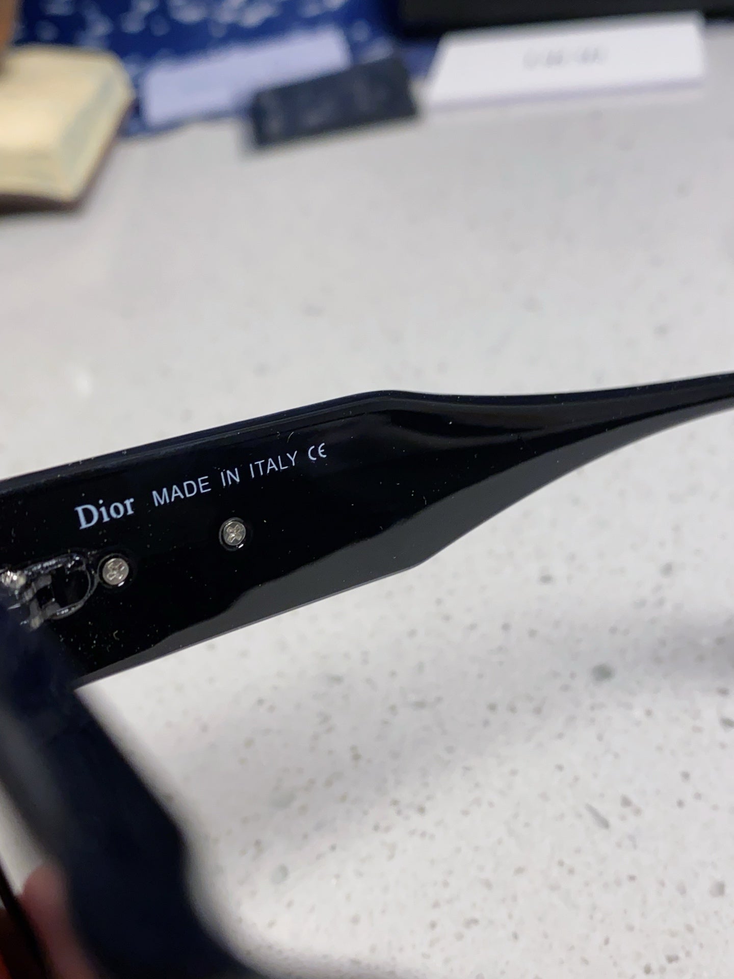 Dior Polarized Fashion Black Lens Sunglasses for Women - 415466 - detail image 8