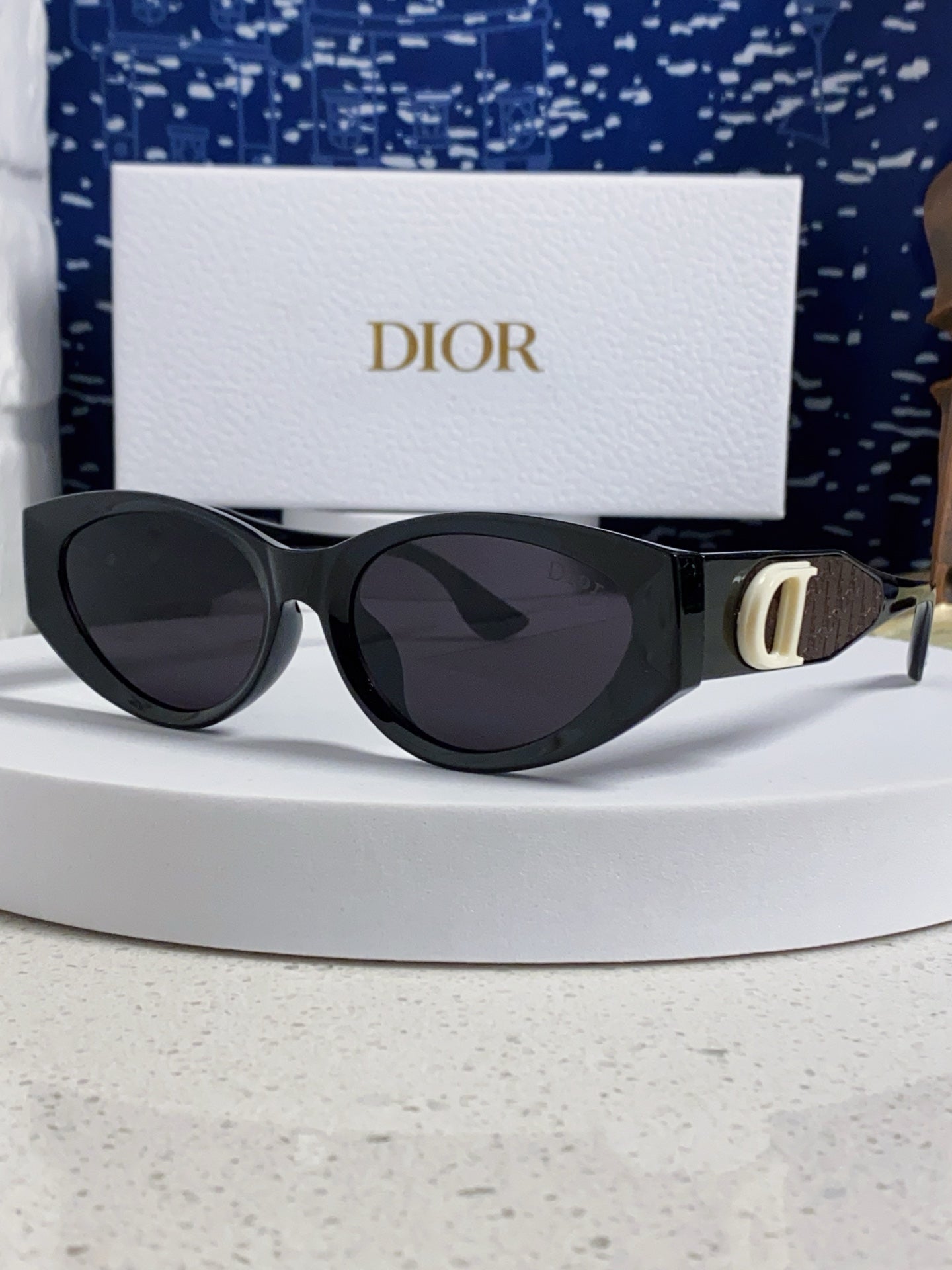 Dior Polarized Fashion Black Lens Sunglasses for Women - 867131
