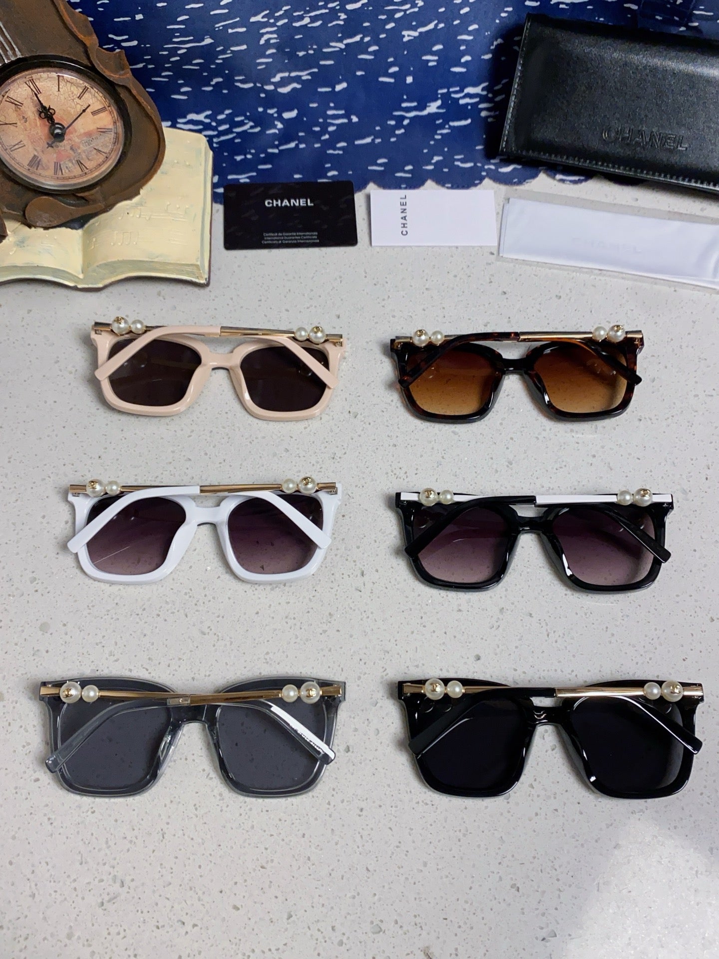 Chanel Fashion Gray Lens Sunglasses for Women - 867088 - detail image 11