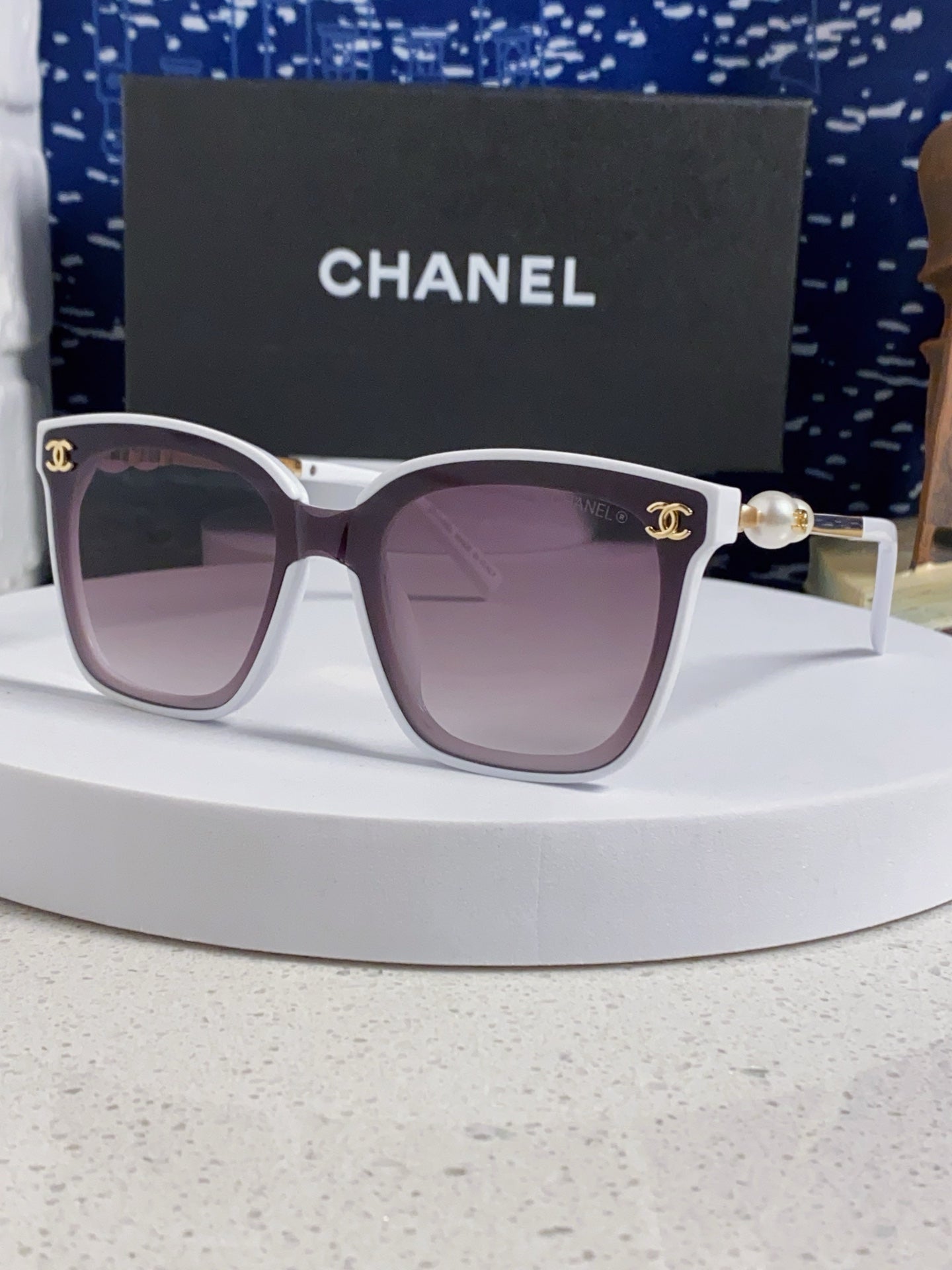 Chanel Fashion Silver Lens Sunglasses for Women - 867084