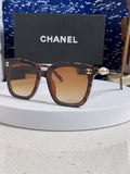 Chanel Fashion Gold Lens Sunglasses for Women - 867086