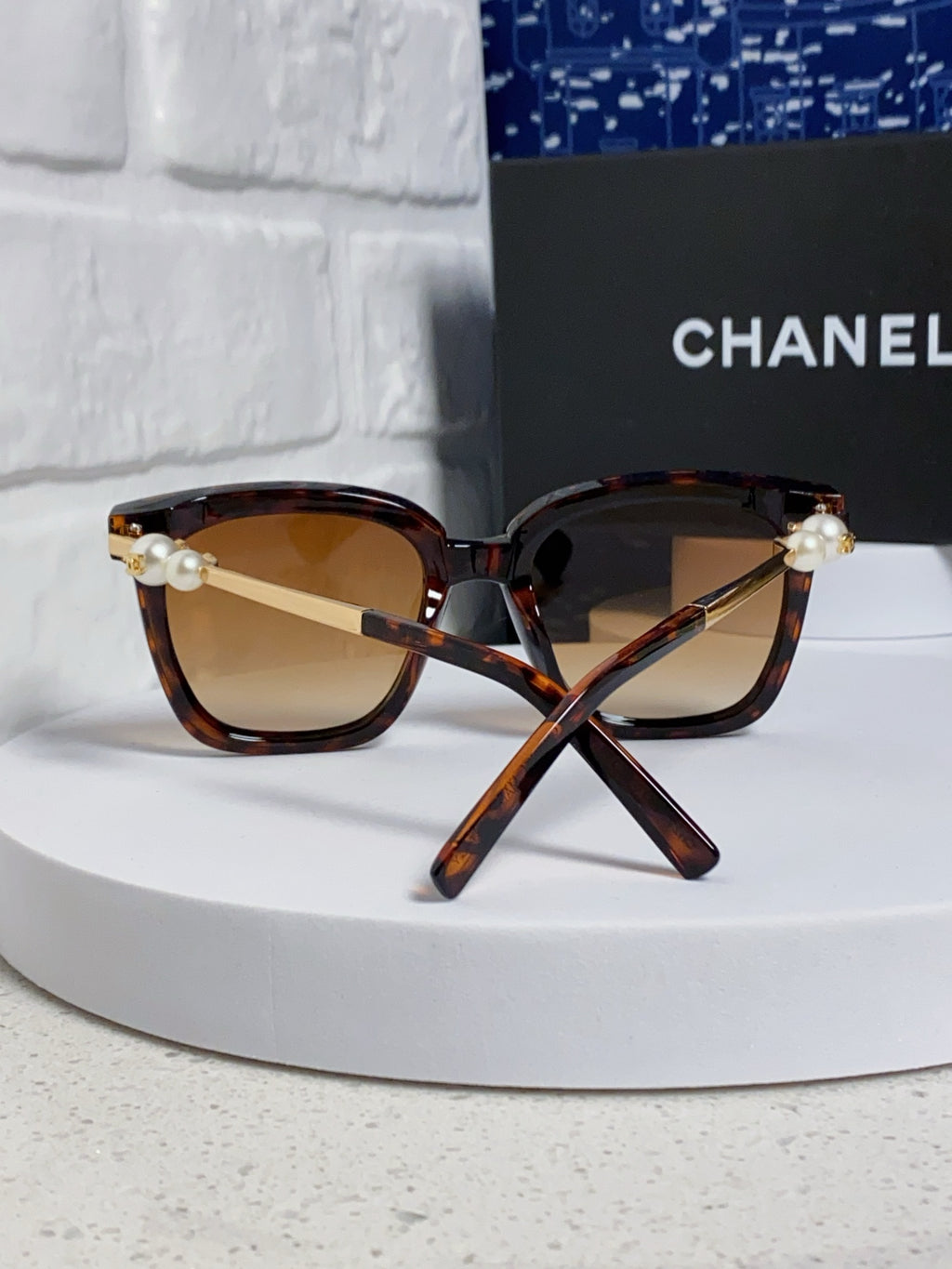 Chanel Fashion Gold Lens Sunglasses for Women - detail image 3