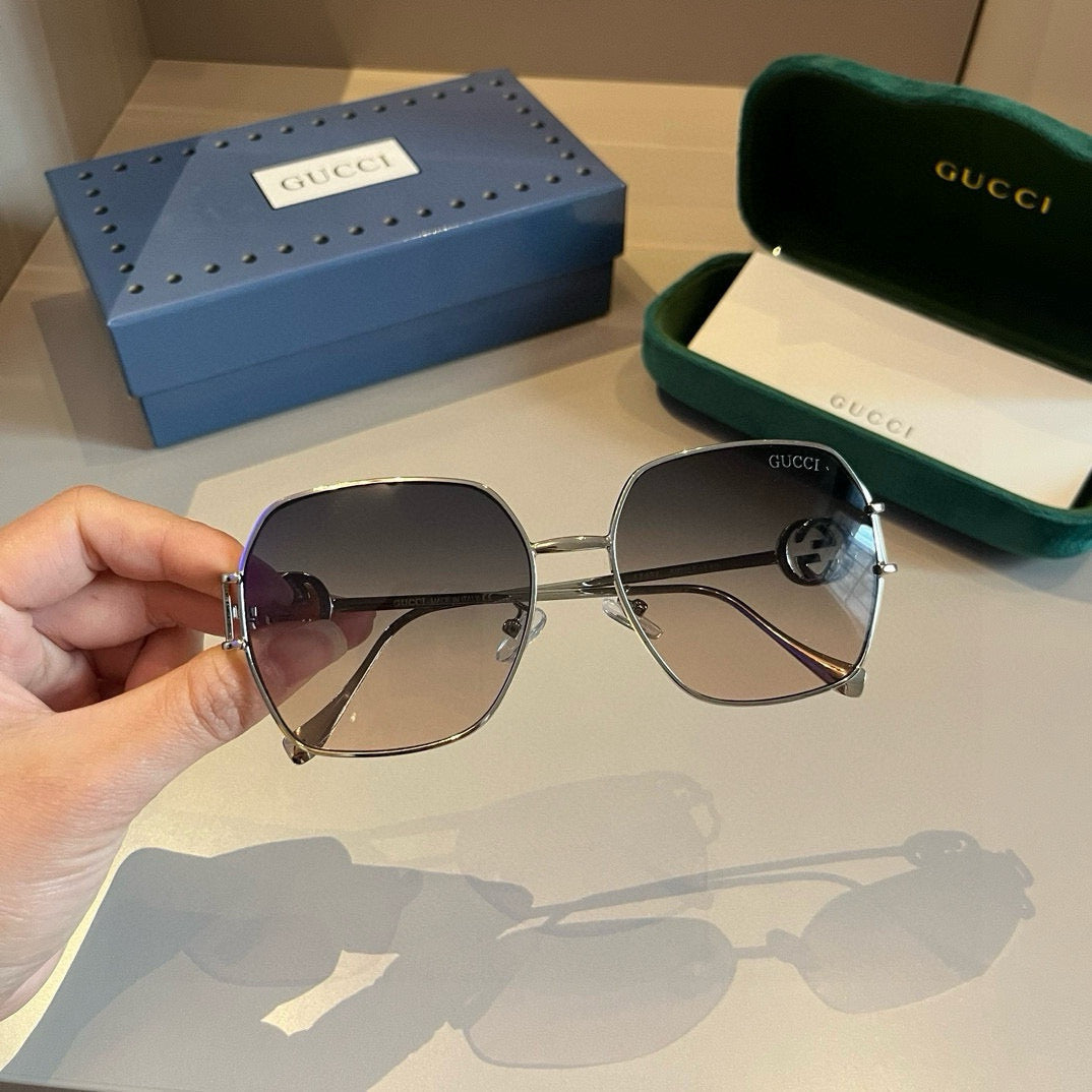 Gucci Fashion Gold Lens Sunglasses for Men & Women - 382065 - detail image 6