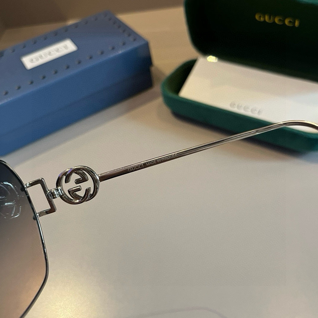 Gucci Fashion Gold Lens Sunglasses for Men & Women - 382065 - detail image 5