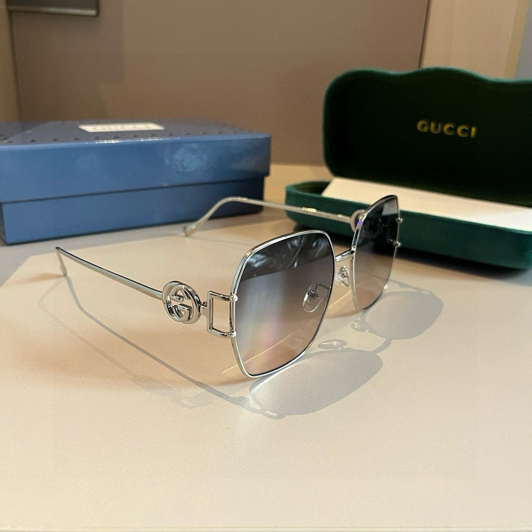 Gucci Fashion Gold Lens Sunglasses for Men & Women - 382065