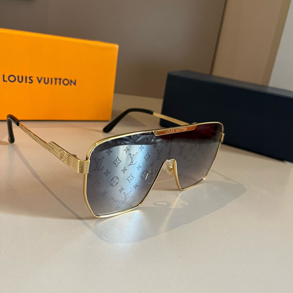 Louis Vuitton Fashion Gold Lens Sunglasses for Men & Women - 381891