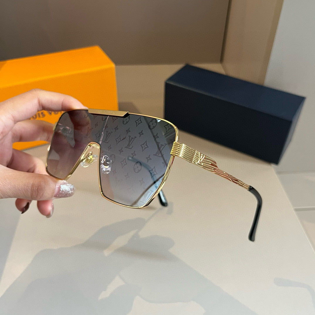 Louis Vuitton Fashion Gold Lens Sunglasses for Men & Women - 381891 - detail image 4