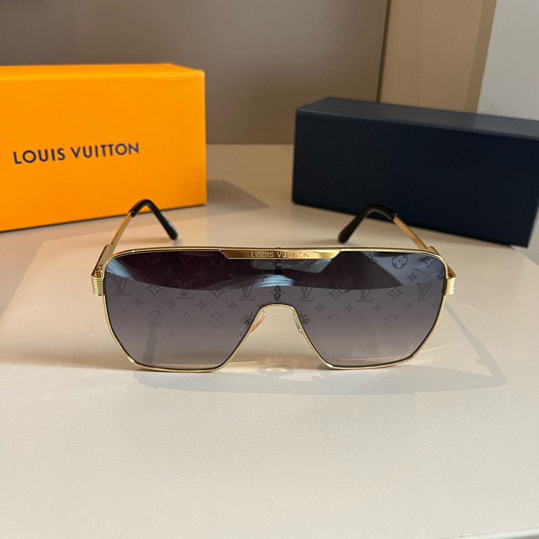 Louis Vuitton Fashion Gold Lens Sunglasses for Men & Women - 381891 - detail image 2