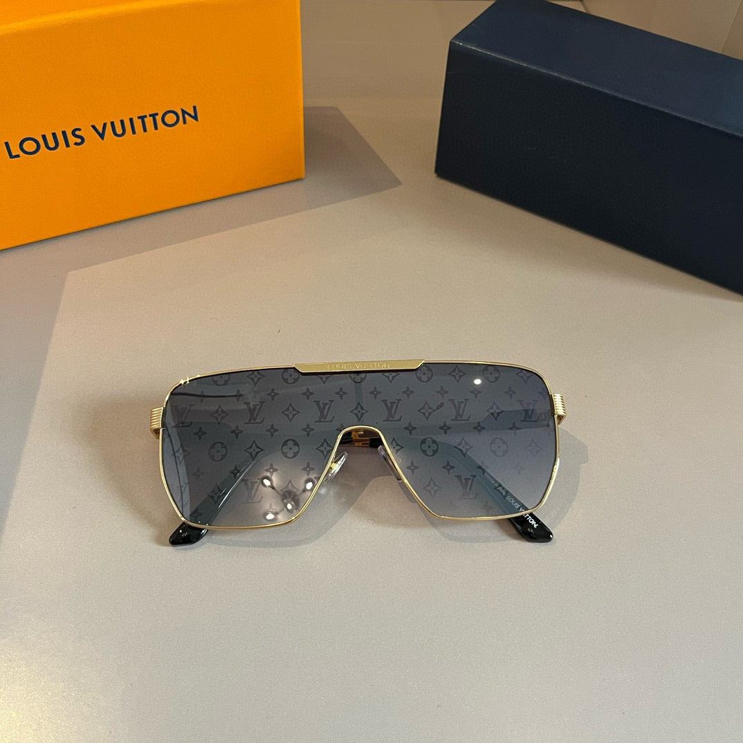 Louis Vuitton Fashion Gold Lens Sunglasses for Men & Women - 381891 - detail image 6