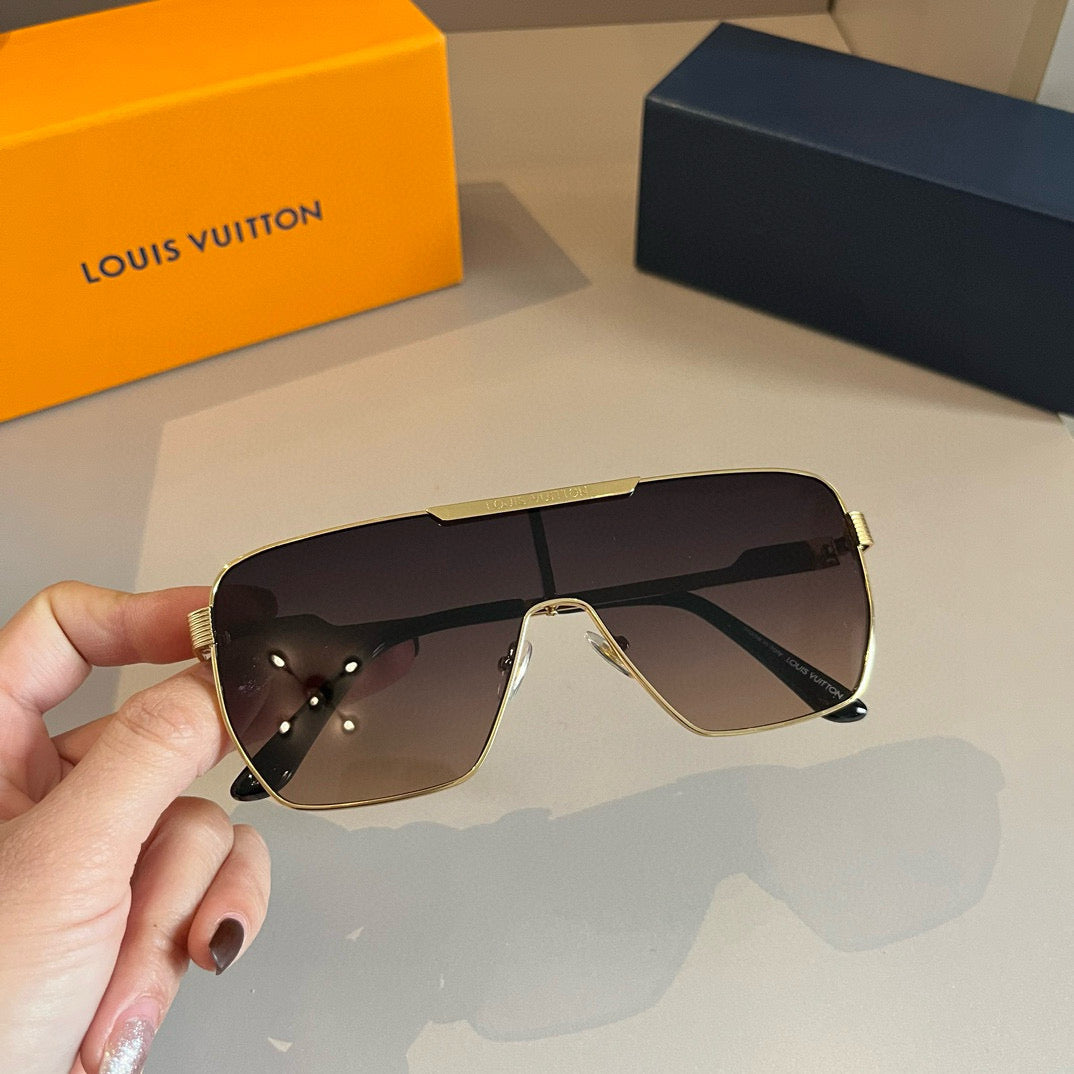 Louis Vuitton Fashion Gold Lens Sunglasses for Men & Women - 381892 - detail image 5
