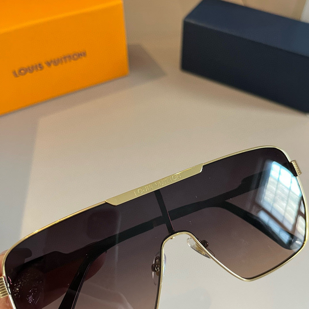 Louis Vuitton Fashion Gold Lens Sunglasses for Men & Women - 381892 - detail image 6
