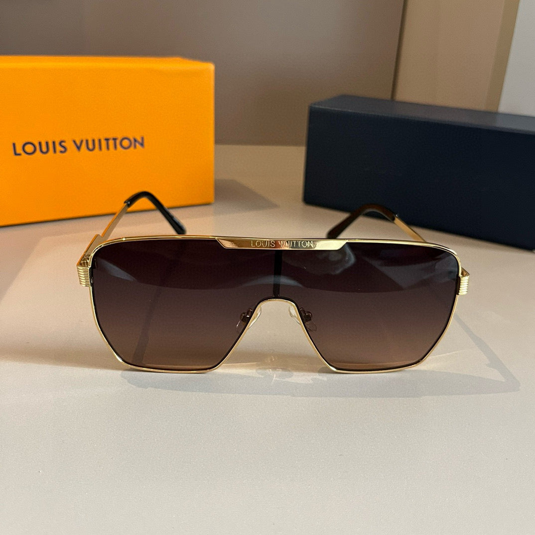Louis Vuitton Fashion Gold Lens Sunglasses for Men & Women - 381892 - detail image 2