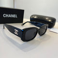 Chanel Oversized Black Lens Sunglasses for Men & Women - 382183