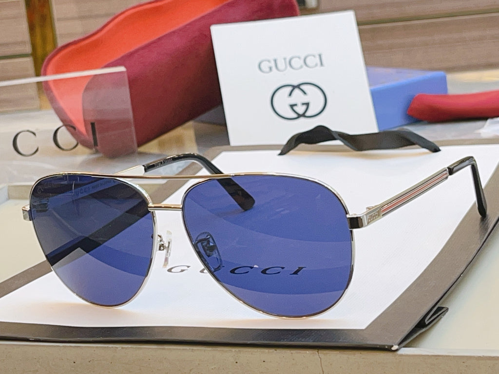 Gucci GG1233SA Fashion Gray Lens Sunglasses for Men & Women - detail image 5